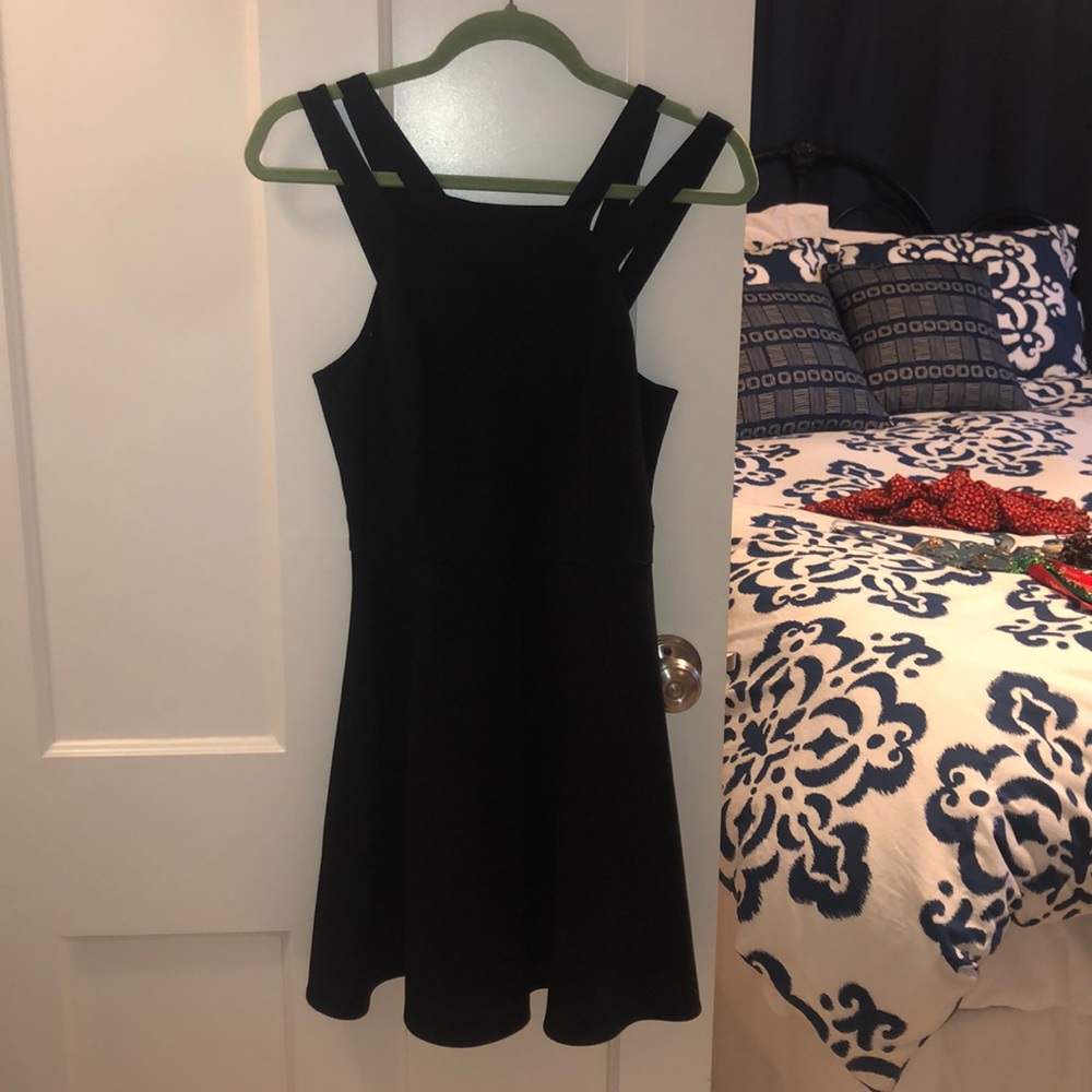 French Connection black mini dress